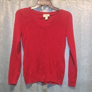 LOFT Red Sweater
